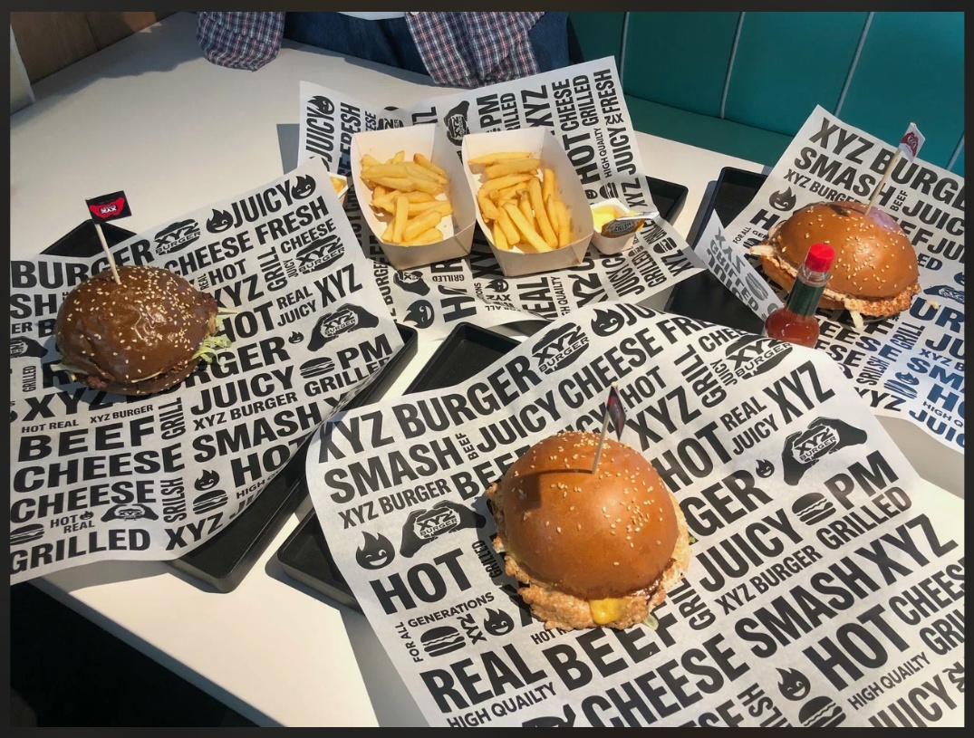 Подача в XYZ Burger